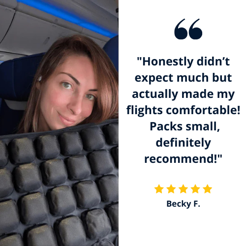 CabinCloud™ – The Ultimate Inflatable Travel Cushion