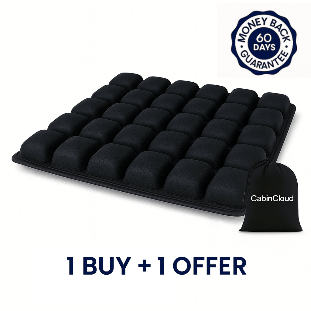 CabinCloud™ – The Ultimate Inflatable Travel Cushion